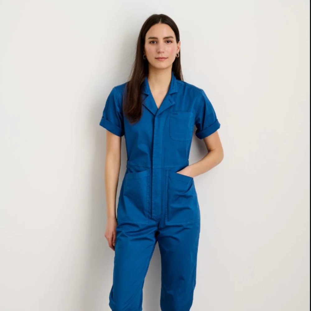 Alex Mill Short Sleeve Jumpsuit